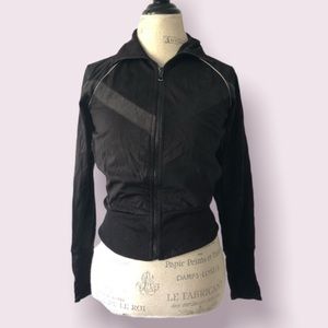 Armani Exchange Cropped Zip Up Jacket Medium